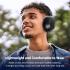 UGREEN HiTune Max5c Bluetooth Headphones Over Ear with Adaptive Active Noise Cancellation, BT 5.4, Spatial Sound, Hi-Res Sound, EQ in App, 75h Battery, Comfortable Hold, Dual Connection - Black